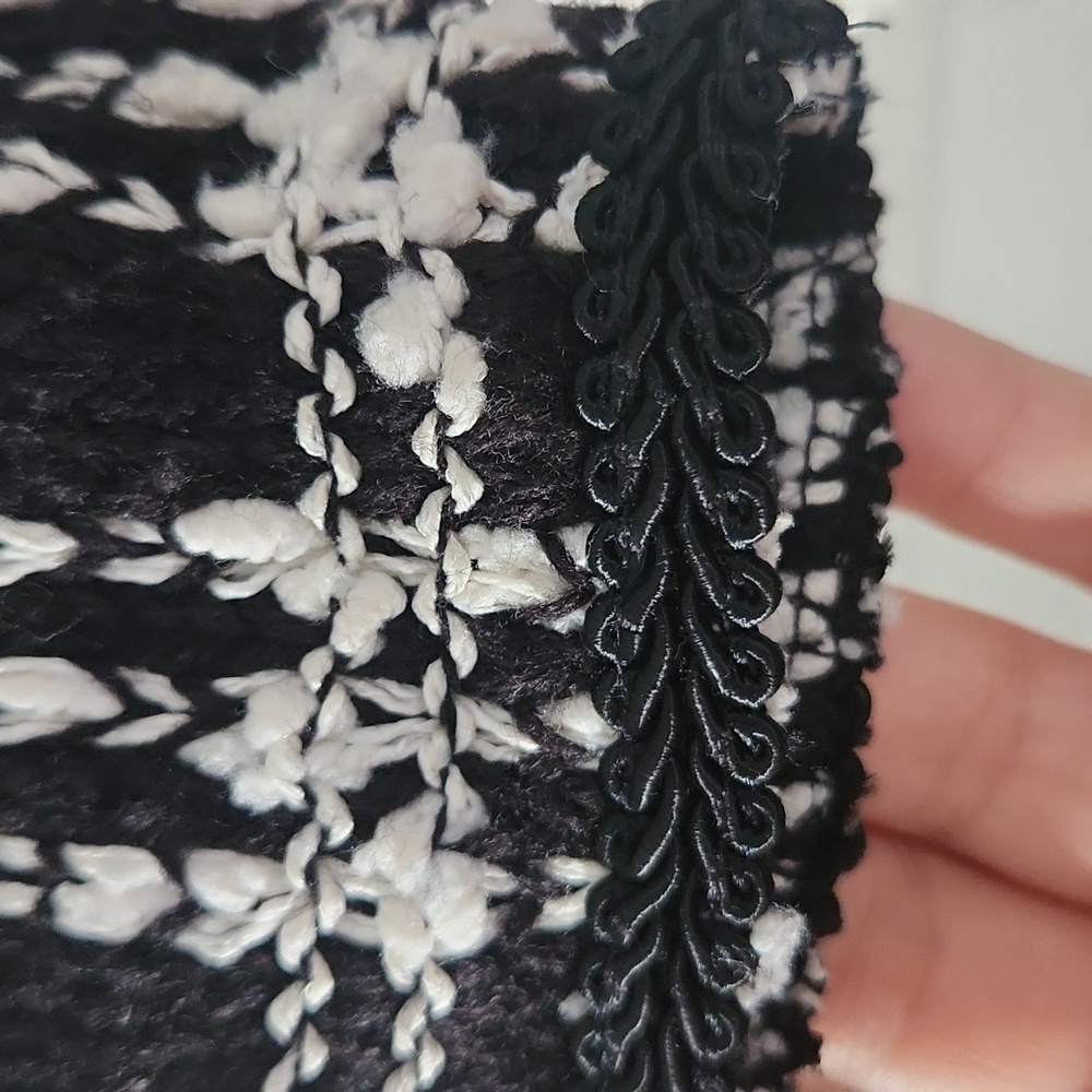 JM COLLECTION | Bouclé Tweed Blazer S/M - Picture 4 of 9